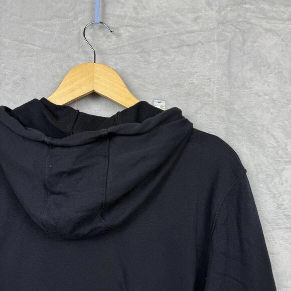 Under Armour Project Rock Hoodie Size Medium Black Hardest Worker Bull Logo Gym - Picture 6 of 9